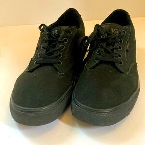 Vans Black Laced Shoes